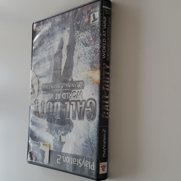 🎉2 for $15🎉 PlayStation 2 Game: Call of Duty - World at War - Final Fronts - Picture 3 of 3